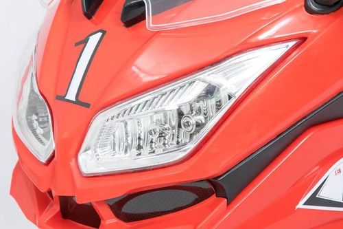 01200  POJAZD MOTOR 6V  CZERWONY na Arena.pl