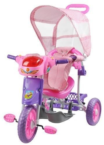 Rowerek trzykołowy basic - różowy na Arena.pl