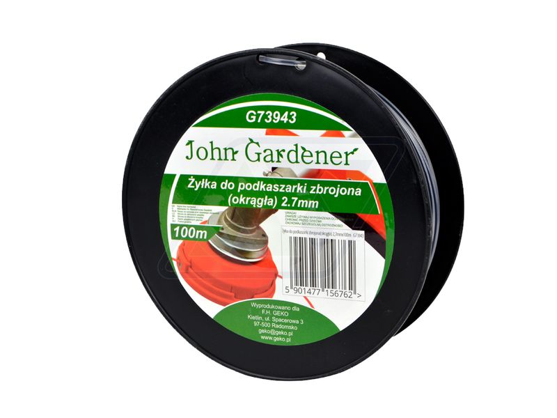 ŻYŁKA TNĄCA DO KOS I PODKASZAREK 2.7 MM 100 MB G73943 OKRĄGŁA + RDZEŃ zdjęcie 3