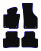 Dywaniki welurowe CARLUX-BLUE do Volkswagen Passat B7 2010-2014