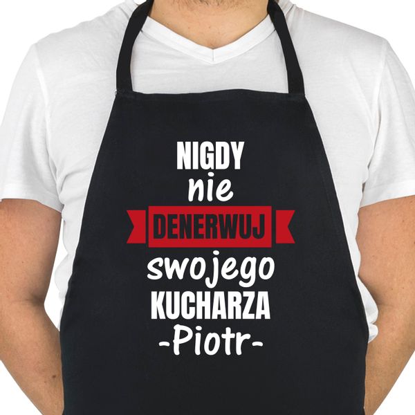 FARTUCH KUCHENNY DLA FACETA PREZENT Z NADRUKIEM zdjęcie 1