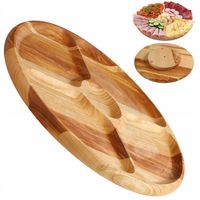 Kadax Deska Obrotowa do Serów Przekąsek Taca 4-Kom