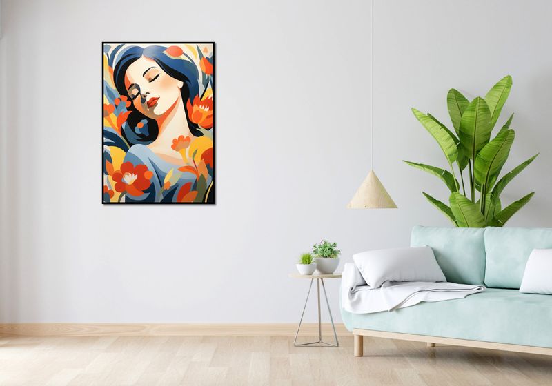 Plakat 68x98cm Urok Wewnętrzny zdjęcie 4
