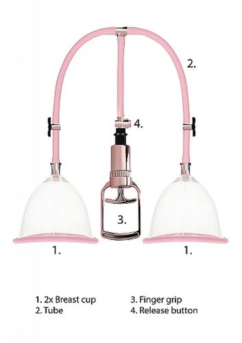 breast pump set medium   rose gold na Arena.pl
