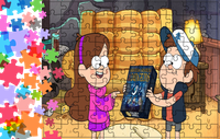 Puzzle tradycyjne Wodogrzmoty - Gravity Falls
