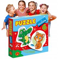 PUZZLE dla 3 Latka Krokodyl dla DZIECKA Solidne