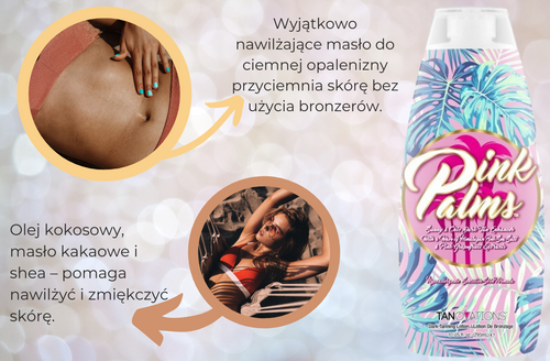 Tanovations Pink Palms Balsam Do Opalania 295ml na Arena.pl