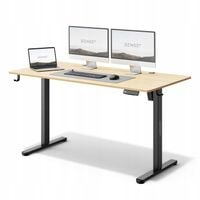 Biurko Elektrycznie Regulowane 140x70cm Regulacja Wysokości 72-118cm