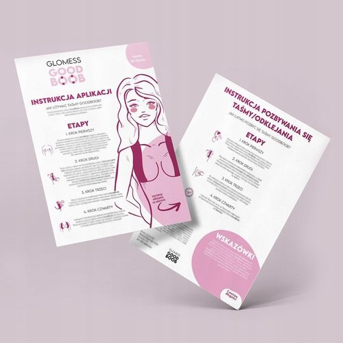 ORYGINALNA TAŚMA DO BIUSTU GLOMESS GOOD BOOB MODELUJĄCA DEKOLT na Arena.pl