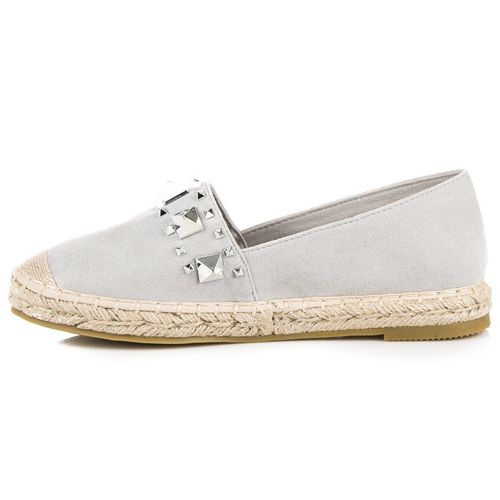 Szare espadryle r.40 na Arena.pl
