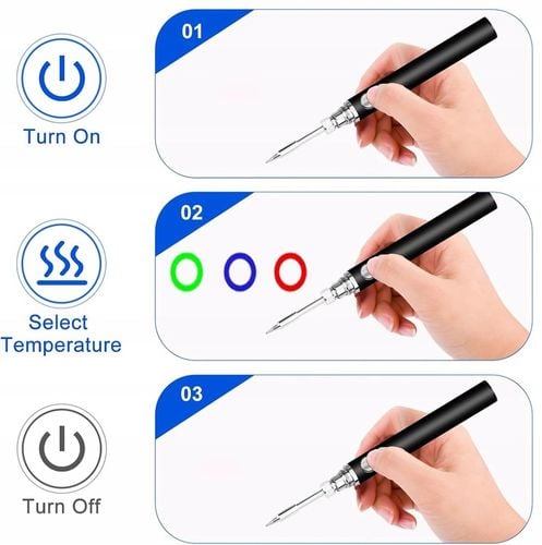 LUTOWNICA BEZPRZEWODOWA Z REGULACJĄ TEMPERATURY PRZENOŚNA PRECYZYJNA na Arena.pl