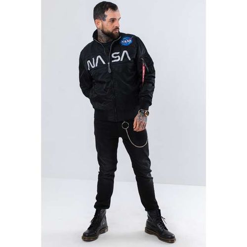 Alpha Industries NASA JACKET FLIGHT NYLON 03 BLACK na Arena.pl
