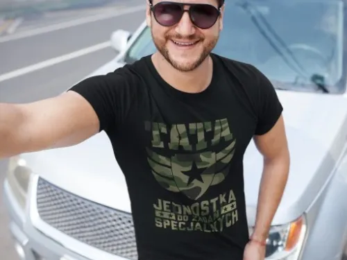 ORYGINALNY PREZENT DLA TATY NA ŚWIĘTA KOSZULKA POD CHOINKĘ na Arena.pl