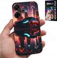 ETUI DO XIAOMI REDMI 13 4G - SAMOCHODY FAN, WZORY DLA MĘŻCZYZN +FOLIA