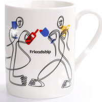 Kubek Ceramiczny 320ml z Napisem Friendship
