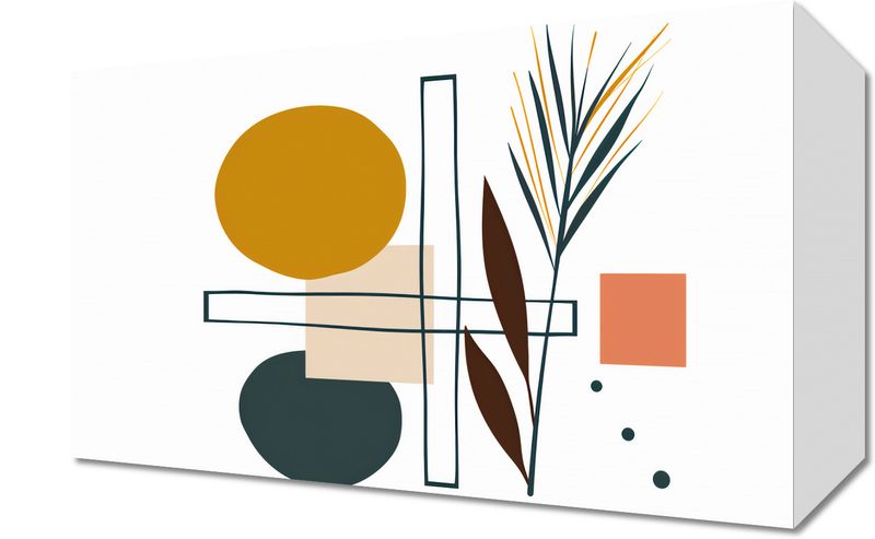 Obraz 30x20cm Ogród Symetryczny zdjęcie 1