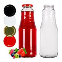 Butelka na soki SOCZEK 1000 ml 1 l z zakrętką