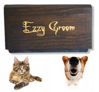 EzzyGroom sierść MIĘKKA / TWARDA dla psa kota UNIWERSALNE zgrzebło