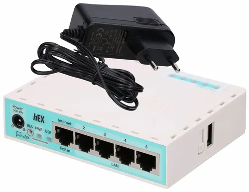 RouterBoard Mikrotik RB750Gr3 hex na Arena.pl