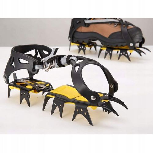 Raki koszykowe r.36-48 regulowane 18 zebów Wspinaczka Stal Manganowa na Arena.pl