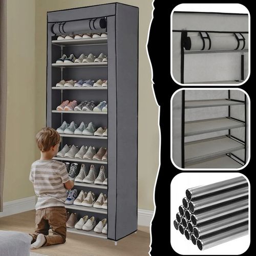 SZAFKA NA BUTY materiałowa tekstylna obuwie półka REGAŁ XL ogranizer na Arena.pl