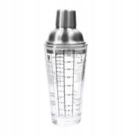 Shaker ALCOLE ze srebrnym wieczkiem 0,4 l HOMLA
