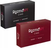 GRA DLA PAR RozmoWY O NAS Zestaw gier CZARNA i CZERWONA prezent NA ŚLUB