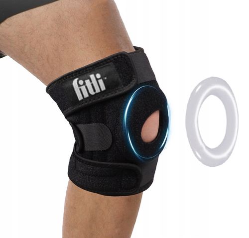 ORTEZA KOLANA Stabilizator z Usztywnieniem OPASKA STAWU KOLANOWEGO RZEPKI na Arena.pl