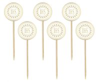 Pikery do babeczek IHS, 6szt.