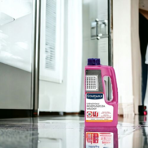 UDRAŻNIACZ ŚRODEK DO UDRAŻNIANIA RUR ROZPUSZCZA WŁOSY 900 ML STARWAX na Arena.pl