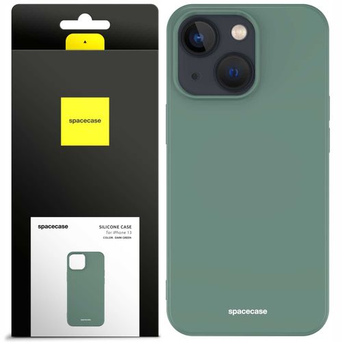 Spacecase Silicone Case iPhone 13 dark green na Arena.pl