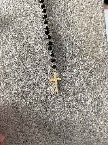 619 Różaniec naszyjnik Blueberry KONICZYNKI Stal na Arena.pl