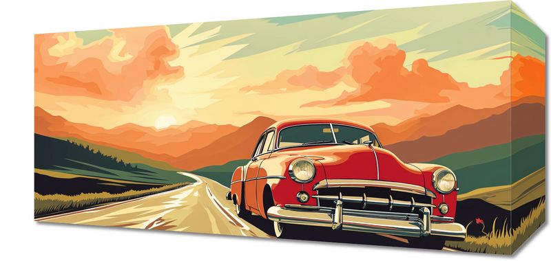Obraz 40x20cm Przygoda Czeka zdjęcie 1
