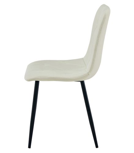 Krzesło LIBRA - beż materiał / nogi czarne x 1 na Arena.pl