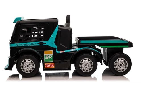 Auto Na Akumulator Mercedes+ Naczepa XMX622B Niebieski LCD na Arena.pl