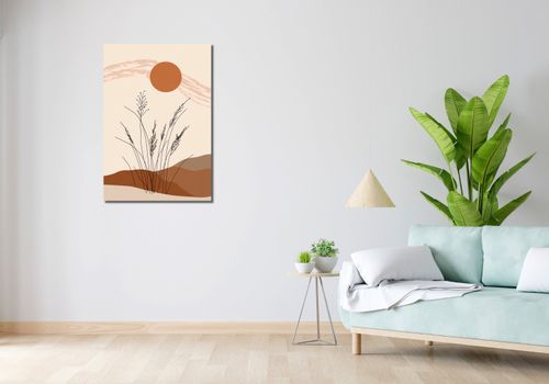 Obraz 60x90cm Złote Źdźbła na Arena.pl