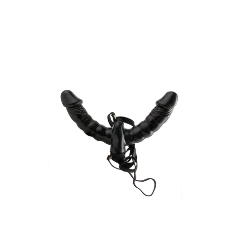 uprząż fetish fantasy vibrating double delight strap-on pipedream na Arena.pl