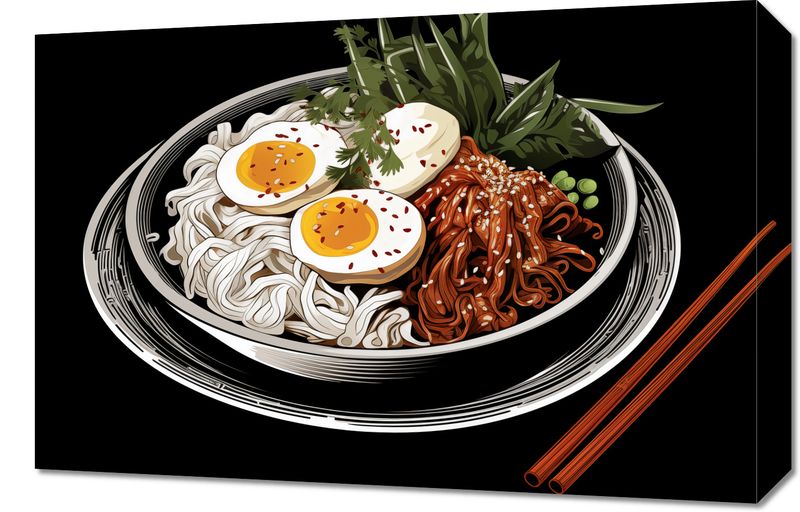 Obraz 60x40cm Ramen w Sztuce zdjęcie 1