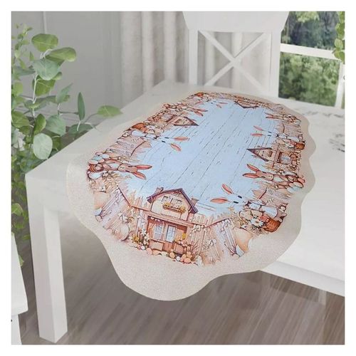 Bieżnik Lapin 30 x 60 cm DomoweTekstylia | WNL603 060 | Święta Wielkanoc na Arena.pl