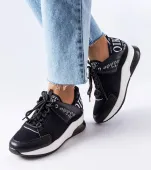 Czarno-białe sneakersy Vinceza 37