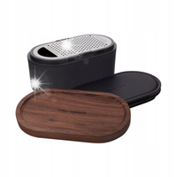 Microplane Tarka z pojemnikiem Grey