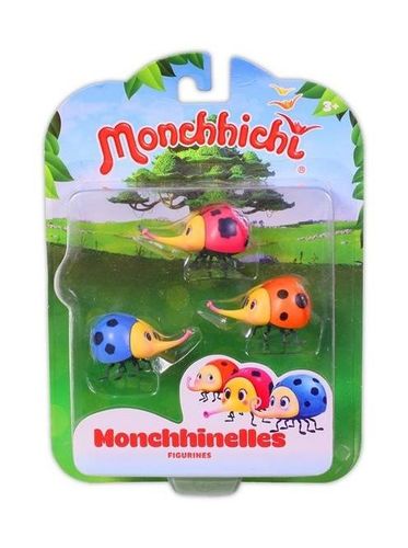monchhichi monchhinelles figurki 3pak 4cm na Arena.pl