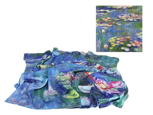Chusta - C. Monet, Lilie wodne (CARMANI) na Arena.pl