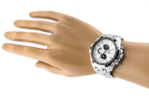 ZEGAREK MĘSKI-MILTON-silver/ na Arena.pl