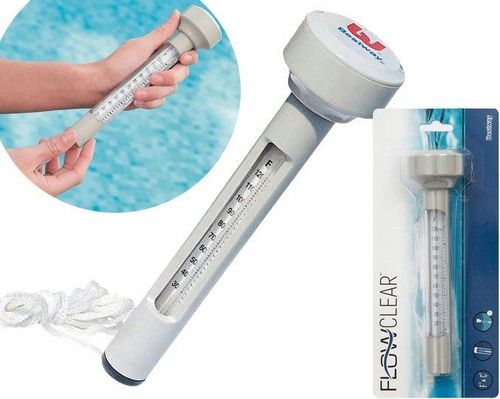 PŁYWAJĄCY TERMOMETR BASENOWY DO WODY BASENU JACUZZI SPA BESTWAY BASEN na Arena.pl