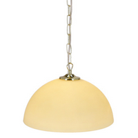 Kuchenna lampa wisząca Trezza 31-16300 Candellux łańcuch ecru mosiądz