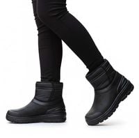 DAMSKIE KALOSZE WODOODPORNE BUTY OCIEPLANE ZIMOWE PIANKOWE EVA P5