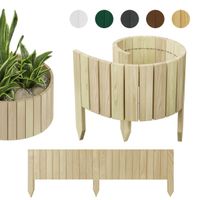 be4nature  PALISADA OGRODOWA drewniana - płotek 100 x 20 cm