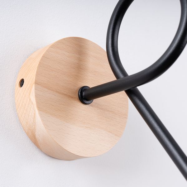 Kinkiet EMBER czarny zdjęcie 9