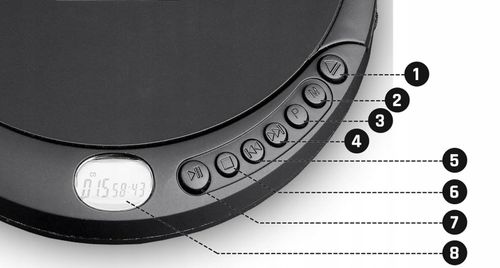 Discman LENCO CD-200 MP3 Czarny na Arena.pl